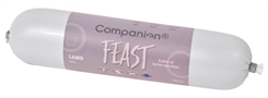 Companion+ FEAST foderpølse til hunde - Lam 350g - Pølse